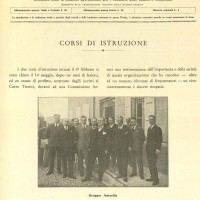 1930. Corsi di istruzione (archivio SSICA).