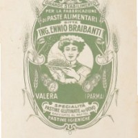 Pubblicità Braibanti degli anni ’20, Archivio Storico Barilla - Parma – Italia.