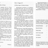1917. Lettere sull'uso di legna da parte delle industrie conserviere.
