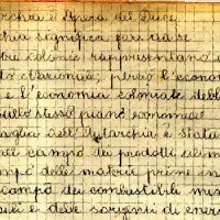 Dettato sull’autarchia, classe quarta elementare, anno scolastico 1938-1939, in www.matematica-old.unibocconi.it/giornatadellamemoria2007/quaderni.