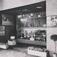 Primo stand mostra delle conserve Parma 1942.