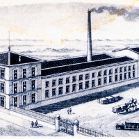 Il pastificio Braibanti in una pubblicità del 1913, Archivio Storico Barilla - Parma – Italia.