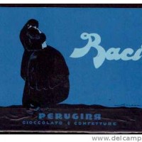 Nel 1922 nasce il Bacio, cioccolatino tuttora notissimo. Come si può notare lo stile grafico, logo e scelta dei colori sono solo leggermente diversi da quelli di oggi