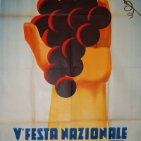 Manifesto della V Festa Nazionale dell'Uva (1934)