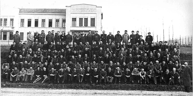 1960. Foto di gruppo alla CAPOLO